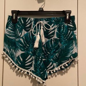 Tropical Floral Shorts